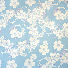 Yuzen Light Blue Sakura KT-1116