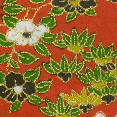 Yuzen Red with Tiny Flowers KP-152