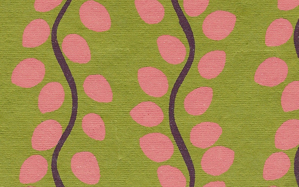 Laurelai Designs Vines on Olive LL-V2