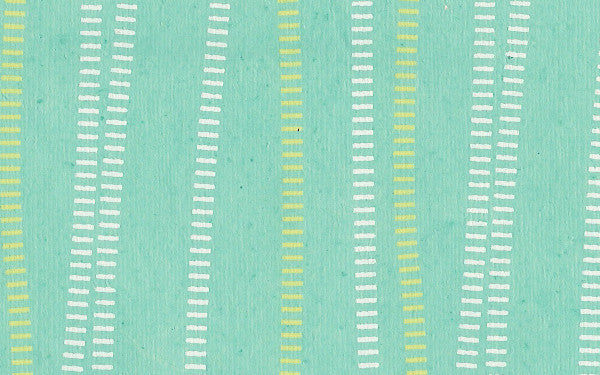 Laurelai Designs Wavy Lines on Robin's Egg Blue