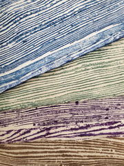 Kozo Handmade with Woodgrain Pattern  in colors