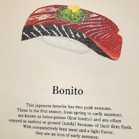 2026 Washi Wall Calendar Sushi