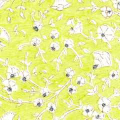 IN-FG Tājā Cotton Multi Floral with Glitter