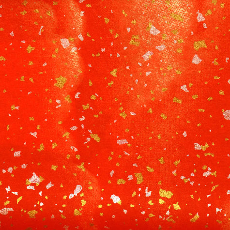 Yuzen Red Vermillion and White Clouds KA-1690