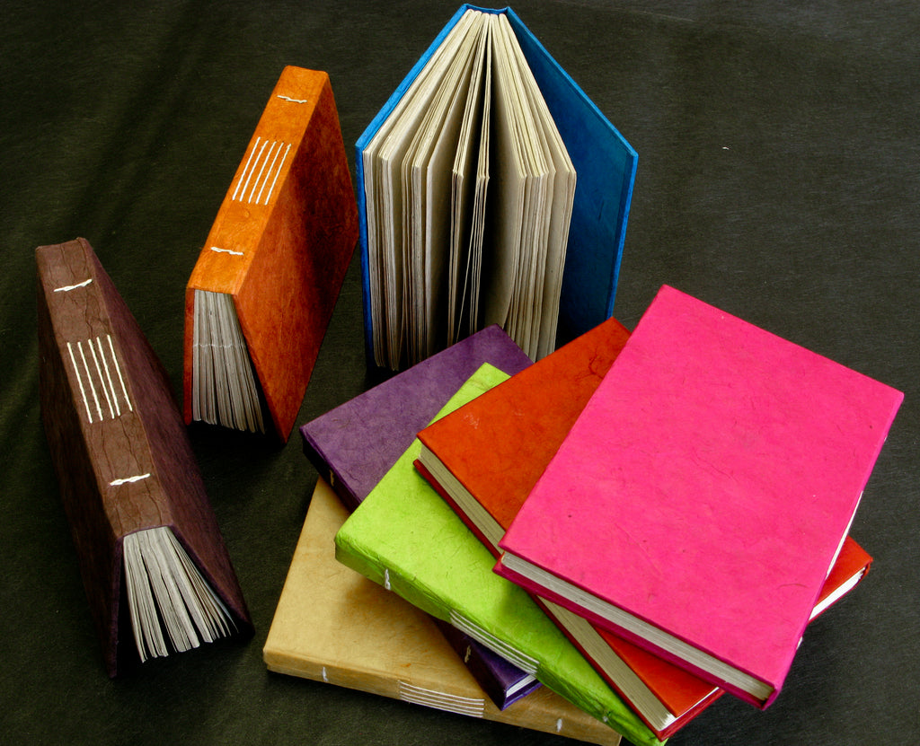 Lokta Blank Journals 4x6 in fruity colors!