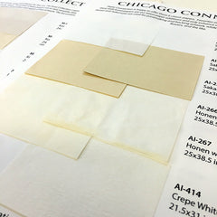 Fine Art Paper Swatch Portfolio including Plain, White, Natural, Solid Colors