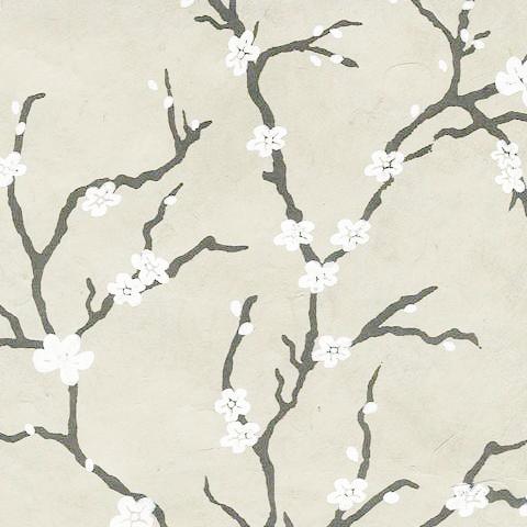 Lokta Blossoms on Taupe