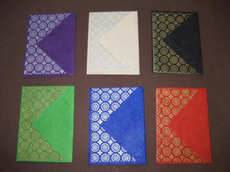 Blank Geometric Circle Metallic Print Notecards w/ Envelopes