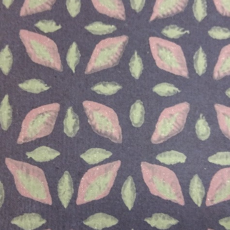 IN-CloverDB Tājā Cotton Dark Blue 4 Diamond Clover